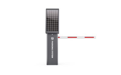 Solar Powered Parking Boom Barrier Gate