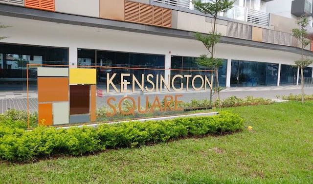 Барьеры Дашоу установлены на Кенсингтон-сквер в Сингапуре